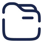Folder With Files SVG Icon